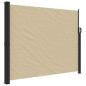 vidaXL Seitenmarkise Ausziehbar Beige 160x500 cm vidaXL Seitenmarkise Ausziehbar Beige 160x500 cm