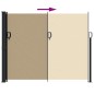 vidaXL Seitenmarkise Ausziehbar Beige 160x500 cm vidaXL Seitenmarkise Ausziehbar Beige 160x500 cm