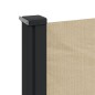vidaXL Seitenmarkise Ausziehbar Beige 160x500 cm vidaXL Seitenmarkise Ausziehbar Beige 160x500 cm