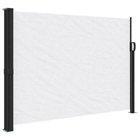 vidaXL Seitenmarkise Ausziehbar Weiß 140x600 cm