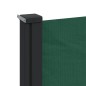 vidaXL Seitenmarkise Ausziehbar Dunkelgrün 160x600 cm vidaXL Seitenmarkise Ausziehbar Dunkelgrün 160x600 cm