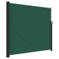 vidaXL Seitenmarkise Ausziehbar Dunkelgrün 180x600 cm vidaXL Seitenmarkise Ausziehbar Dunkelgrün 180x600 cm