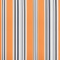 vidaXL Markisenbespannung Mehrfarbig Gestreift 3,5x2,5 m