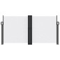 vidaXL Seitenmarkise Ausziehbar Weiß 120x600 cm vidaXL Seitenmarkise Ausziehbar Weiß 120x600 cm