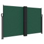 vidaXL Seitenmarkise Ausziehbar Dunkelgrün 140x600 cm vidaXL Seitenmarkise Ausziehbar Dunkelgrün 140x600 cm