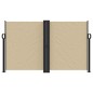 vidaXL Seitenmarkise Ausziehbar Beige 140x600 cm