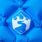 vidaXL Aufblasbare Isomatte mit Kissen Blau vidaXL Aufblasbare Isomatte mit Kissen Blau