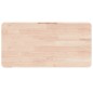 vidaXL Waschtischplatte 100x60x4 cm Massivholz Unbehandelt vidaXL Waschtischplatte 100x60x4 cm Massivholz Unbehandelt