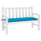 vidaXL Gartenbank-Auflage Hellblau 120x50x7 cm Oxford-Gewebe vidaXL Gartenbank-Auflage Hellblau 120x50x7 cm Oxford-Gewebe