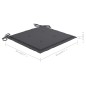 vidaXL Stapelbare Gartenstühle mit Kissen 6 Stk. Massivholz Teak vidaXL Stapelbare Gartenstühle mit Kissen 6 Stk. Massivholz Teak