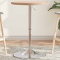 vidaXL Bartisch Ø50x90,5 cm Massivholz Eiche vidaXL Bartisch Ø50x90,5 cm Massivholz Eiche