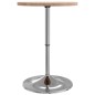 vidaXL Bartisch Ø50x90,5 cm Massivholz Eiche vidaXL Bartisch Ø50x90,5 cm Massivholz Eiche