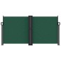 vidaXL Seitenmarkise Ausziehbar Dunkelgrün 120x1000 cm vidaXL Seitenmarkise Ausziehbar Dunkelgrün 120x1000 cm
