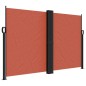 vidaXL Seitenmarkise Ausziehbar Terrakottarot 160x1000 cm vidaXL Seitenmarkise Ausziehbar Terrakottarot 160x1000 cm