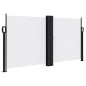 vidaXL Seitenmarkise Ausziehbar Weiß 120x1000 cm vidaXL Seitenmarkise Ausziehbar Weiß 120x1000 cm