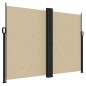 vidaXL Seitenmarkise Ausziehbar Beige 180x1000 cm vidaXL Seitenmarkise Ausziehbar Beige 180x1000 cm