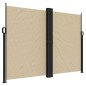vidaXL Seitenmarkise Ausziehbar Beige 180x1200 cm vidaXL Seitenmarkise Ausziehbar Beige 180x1200 cm