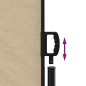 vidaXL Seitenmarkise Ausziehbar Beige 180x1200 cm vidaXL Seitenmarkise Ausziehbar Beige 180x1200 cm