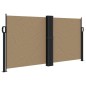 vidaXL Seitenmarkise Ausziehbar Taupe 120x1200 cm vidaXL Seitenmarkise Ausziehbar Taupe 120x1200 cm