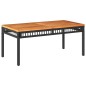 vidaXL 4-tlg. Garten-Lounge-Set mit Kissen Schwarz Poly Rattan vidaXL 4-tlg. Garten-Lounge-Set mit Kissen Schwarz Poly Rattan