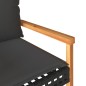 vidaXL 4-tlg. Garten-Lounge-Set mit Kissen Schwarz Poly Rattan vidaXL 4-tlg. Garten-Lounge-Set mit Kissen Schwarz Poly Rattan