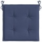vidaXL Palettenkissen 2 Stk. Marineblau 40x40x3 cm Oxford-Gewebe vidaXL Palettenkissen 2 Stk. Marineblau 40x40x3 cm Oxford-Gewebe