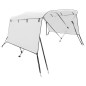 vidaXL 3-Bow Bimini-Top mit Seitenteilen 183x(185-198)x137 cm vidaXL 3-Bow Bimini-Top mit Seitenteilen 183x(185-198)x137 cm