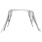 vidaXL 3-Bow Bimini-Top mit Seitenteilen 183x(185-198)x137 cm vidaXL 3-Bow Bimini-Top mit Seitenteilen 183x(185-198)x137 cm