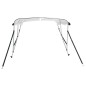 vidaXL 3-Bow Bimini-Top mit Seitenteilen 183x(185-198)x137 cm vidaXL 3-Bow Bimini-Top mit Seitenteilen 183x(185-198)x137 cm
