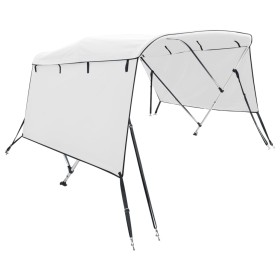 vidaXL 4-Bow Bimini-Top mit Seitenteilen 243x(230-244)x137 cm