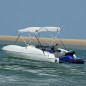vidaXL 3-Bow Bimini-Top mit Seitenteilen 183x(154-167)x137 cm vidaXL 3-Bow Bimini-Top mit Seitenteilen 183x(154-167)x137 cm