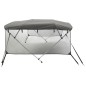 vidaXL 3-Bow Bimini-Top mit Mesh-Seitenteilen 183x(170-182)x137 cm vidaXL 3-Bow Bimini-Top mit Mesh-Seitenteilen 183x(170-182)x137 cm