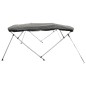vidaXL 3-Bow Bimini-Top mit Mesh-Seitenteilen 183x(170-182)x137 cm vidaXL 3-Bow Bimini-Top mit Mesh-Seitenteilen 183x(170-182)x137 cm