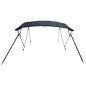 vidaXL 3-Bow Bimini-Top mit Mesh-Seitenteilen 183x(154-167)x137 cm vidaXL 3-Bow Bimini-Top mit Mesh-Seitenteilen 183x(154-167)x137 cm