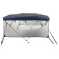 vidaXL 3-Bow Bimini-Top mit Mesh-Seitenteilen 183x(154-167)x137 cm vidaXL 3-Bow Bimini-Top mit Mesh-Seitenteilen 183x(154-167)x137 cm