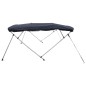 vidaXL 4-Bow Bimini-Top mit Mesh-Seitenteilen 243x(230-244)x137 cm vidaXL 4-Bow Bimini-Top mit Mesh-Seitenteilen 243x(230-244)x137 cm