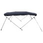 vidaXL 4-Bow Bimini-Top mit Mesh-Seitenteilen 243x(185-198)x137 cm vidaXL 4-Bow Bimini-Top mit Mesh-Seitenteilen 243x(185-198)x137 cm