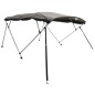 vidaXL 4-Bow Bimini-Top mit Mesh-Seitenteilen 243x(200-213)x137 cm vidaXL 4-Bow Bimini-Top mit Mesh-Seitenteilen 243x(200-213)x137 cm