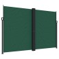 vidaXL Seitenmarkise Ausziehbar Dunkelgrün 220x1200 cm vidaXL Seitenmarkise Ausziehbar Dunkelgrün 220x1200 cm
