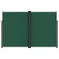 vidaXL Seitenmarkise Ausziehbar Dunkelgrün 220x1200 cm vidaXL Seitenmarkise Ausziehbar Dunkelgrün 220x1200 cm