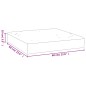 vidaXL Palettenkissen Blattmuster 60x60x10 cm Oxford-Gewebe vidaXL Palettenkissen Blattmuster 60x60x10 cm Oxford-Gewebe