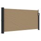 vidaXL Seitenmarkise Ausziehbar Taupe 100x300 cm vidaXL Seitenmarkise Ausziehbar Taupe 100x300 cm