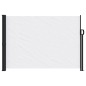 vidaXL Seitenmarkise Ausziehbar Weiß 140x500 cm vidaXL Seitenmarkise Ausziehbar Weiß 140x500 cm