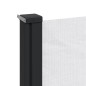vidaXL Seitenmarkise Ausziehbar Weiß 140x500 cm vidaXL Seitenmarkise Ausziehbar Weiß 140x500 cm