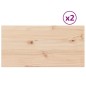 vidaXL Tischplatten 2 Stk. 60x30x1,7 cm Rechteckig Massivholz Kiefer vidaXL Tischplatten 2 Stk. 60x30x1,7 cm Rechteckig Massivholz Kiefer