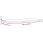 vidaXL Tischplatten 2 Stk. 60x30x1,7 cm Rechteckig Massivholz Kiefer vidaXL Tischplatten 2 Stk. 60x30x1,7 cm Rechteckig Massivholz Kiefer