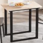 vidaXL Tischplatte 80x50x1,7 cm Rechteckig Massivholz Kiefer vidaXL Tischplatte 80x50x1,7 cm Rechteckig Massivholz Kiefer