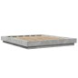 vidaXL Bettgestell Betongrau 160x200 cm Holzwerkstoff vidaXL Bettgestell Betongrau 160x200 cm Holzwerkstoff