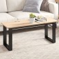vidaXL Tischplatte 110x40x1,7 cm Rechteckig Massivholz Kiefer vidaXL Tischplatte 110x40x1,7 cm Rechteckig Massivholz Kiefer