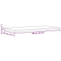 vidaXL Tischplatten 2 Stk. 90x45x2,5 cm Rechteckig Massivholz Kiefer vidaXL Tischplatten 2 Stk. 90x45x2,5 cm Rechteckig Massivholz Kiefer
